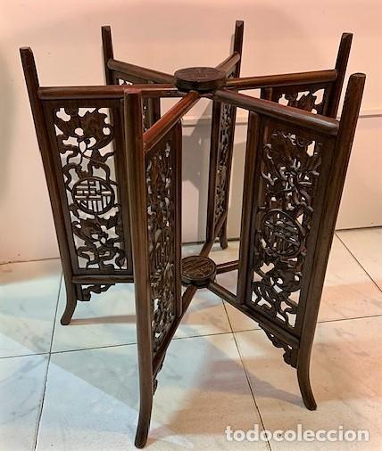 Antig&uuml;edades: Mesa plegable oriental - Foto 2