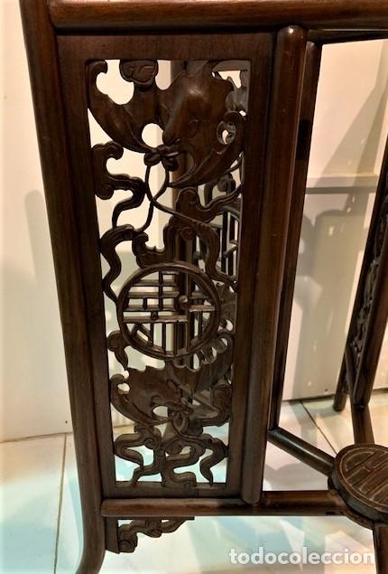 Antig&uuml;edades: Mesa plegable oriental - Foto 3