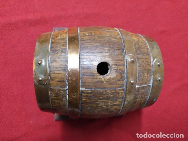 Antig&uuml;edades: ANTIGUO BARRIL CON SOPORTE - Foto 6
