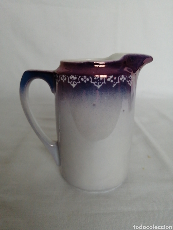 Antig&uuml;edades: Jarra lechera porcelana - Foto 2