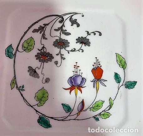 Antig&uuml;edades: FUCHSIA. PLATO DE PORCELANA INGLESA - Foto 2