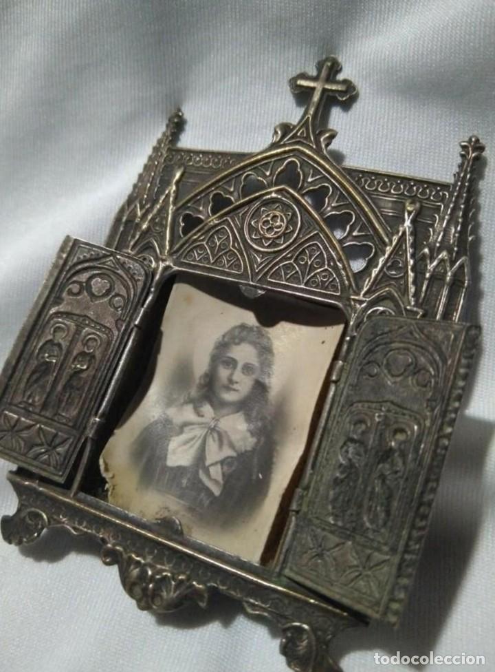 Antig&uuml;edades: RELICARIO DE PLATA - Foto 3