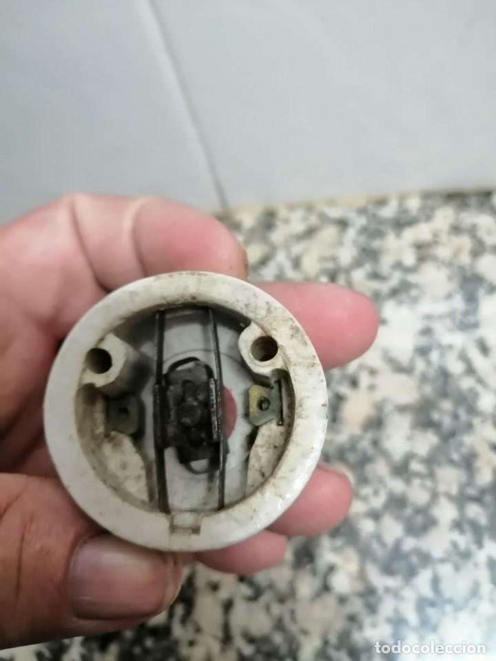 Antig&uuml;edades: ANTIGUO INTERRUPTOR DE PARET DE CERAMICA - Foto 3