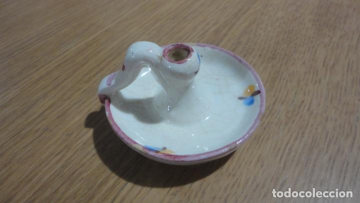 Antig&uuml;edades: ANTGUA PEQUE&Ntilde;A PALMATORIA.CERAMICA POPULAR JUGUETE SIGLO XX