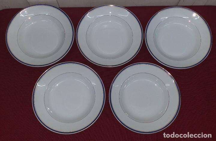 Antig&uuml;edades: 5 PLATOS HONDOS - SANTANDER - Foto 1
