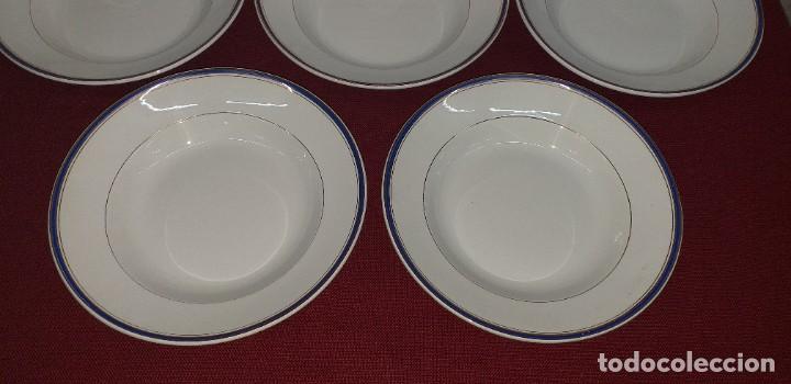 Antig&uuml;edades: 5 PLATOS HONDOS - SANTANDER - Foto 2