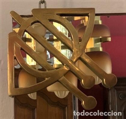 Antig&uuml;edades: Espejo con adornos Art-Dec&oacute; - Foto 2