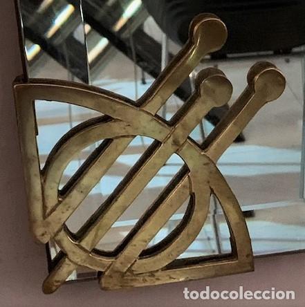 Antig&uuml;edades: Espejo con adornos Art-Dec&oacute; - Foto 3