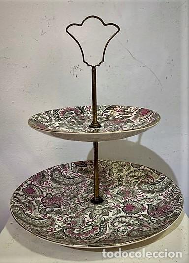 Antig&uuml;edades: Frutero de porcelana inglesa. - Foto 3