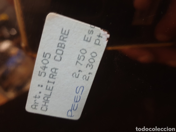 Antig&uuml;edades: Cafeteta de cobre - Foto 7