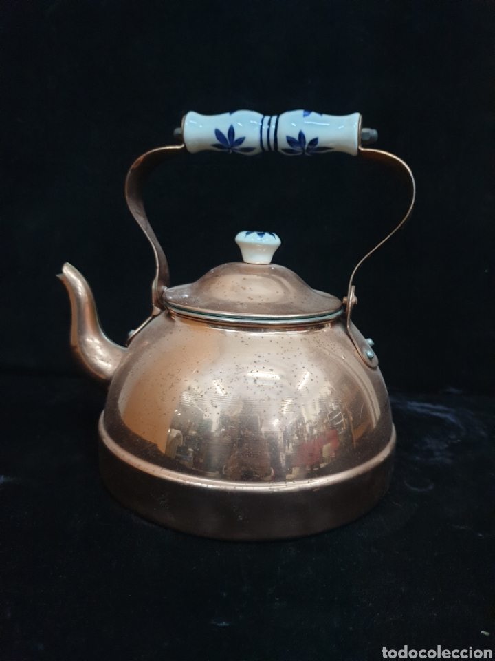 Antig&uuml;edades: Cafeteta de cobre - Foto 1