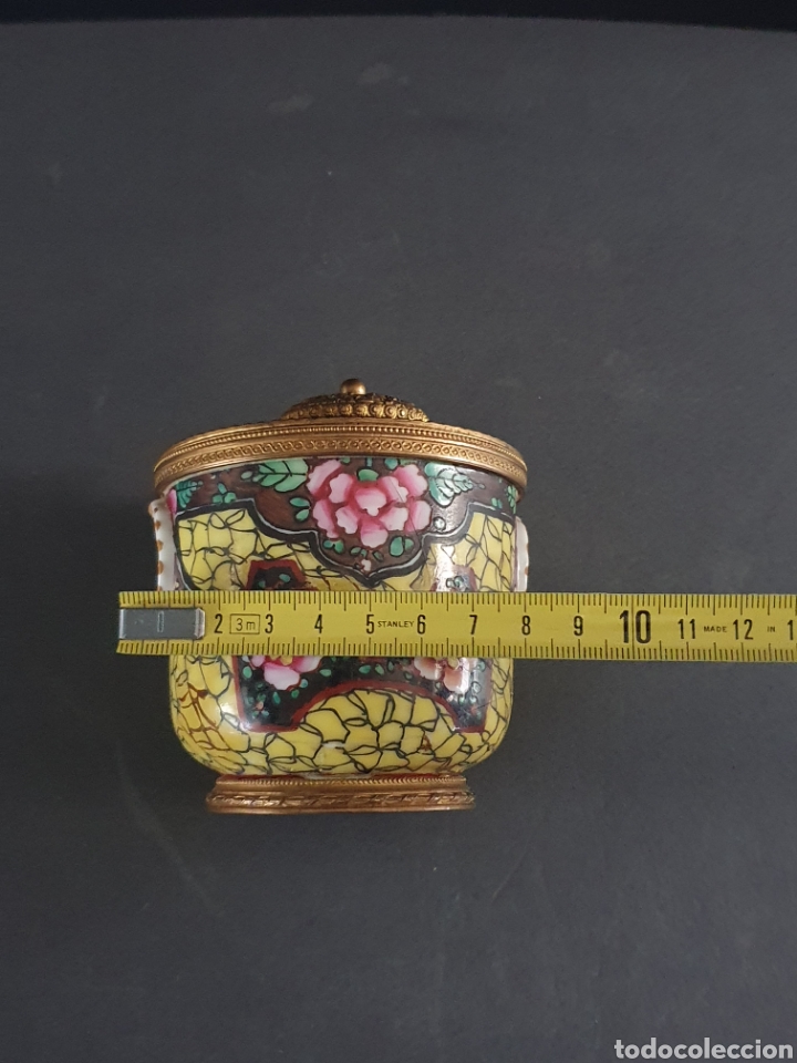 Antig&uuml;edades: TINTERO PORCELANA FRANCIA - Foto 11