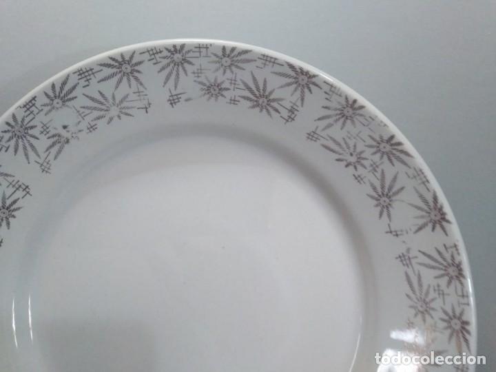 Antig&uuml;edades: Plato llano 23 cm - San Claudio - Foto 2