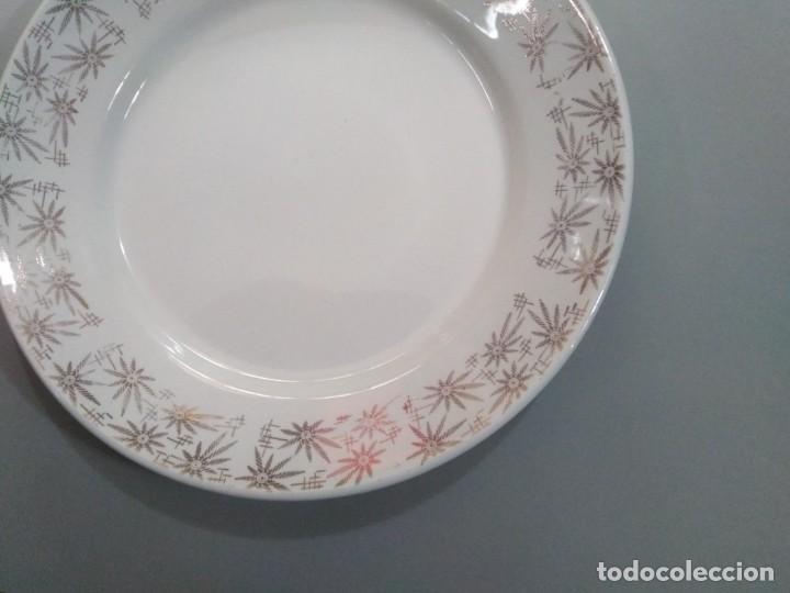 Antig&uuml;edades: Plato llano 23 cm - San Claudio - Foto 3