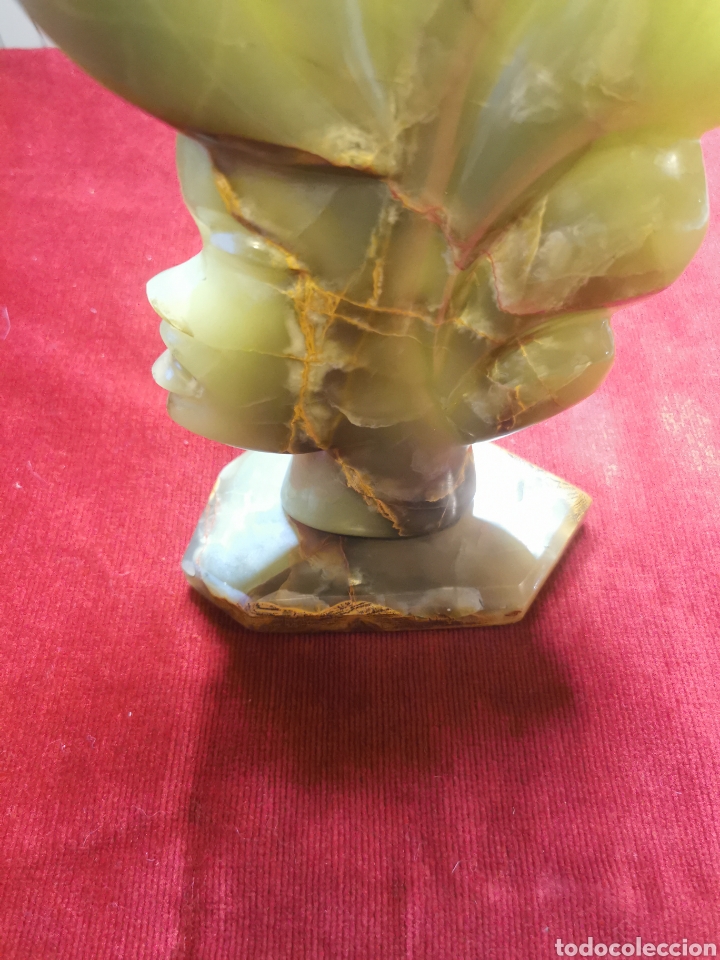 Antig&uuml;edades: Gran figura de jade rostro de mujer - Foto 3