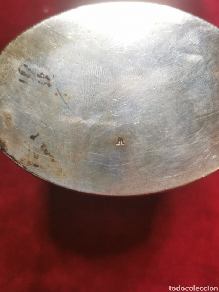 Antig&uuml;edades: Frasco creo que plata para guardar el t&eacute; - Foto 2