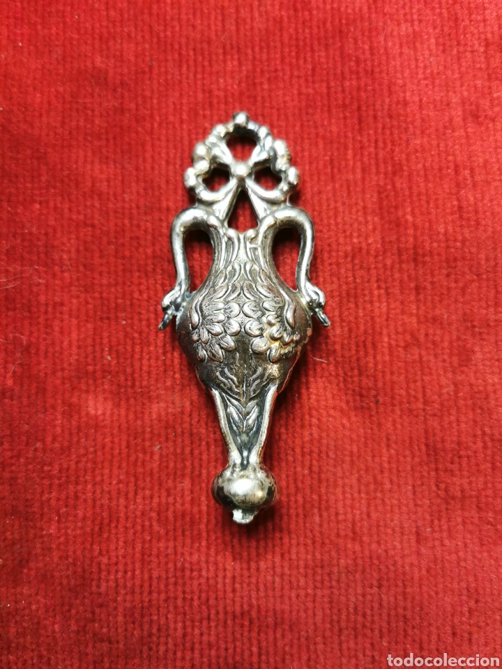 Antig&uuml;edades: Figura jarr&oacute;n en plata - Foto 1