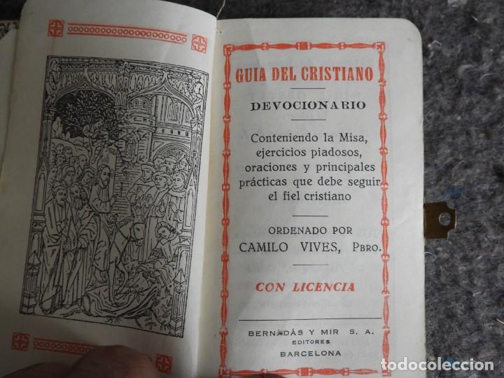 Antig&uuml;edades: DEVOCIONARIO GUIA DEL CRISTIANO - Foto 4