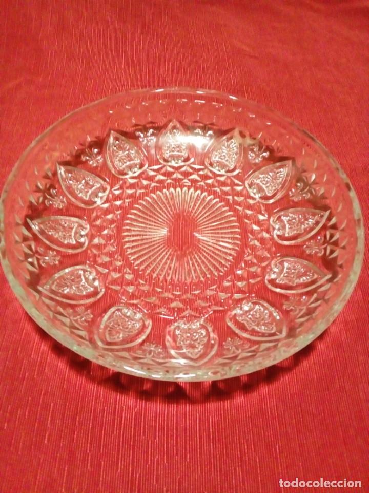 fuente de cristal tallado - Comprar Objetos Cristal y Vidrio Antiguo en