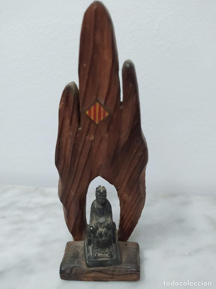 Antig&uuml;edades: FIGURA DE LA VIRGEN DE MONTSERRAT (LA MORENETA) - Foto 2