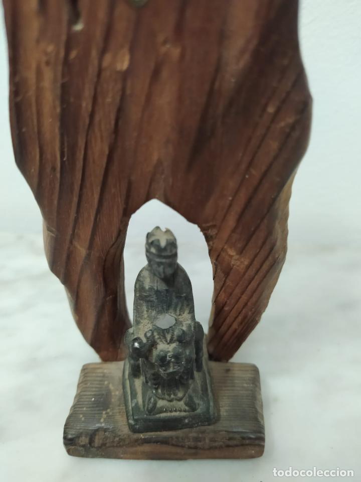 Antig&uuml;edades: FIGURA DE LA VIRGEN DE MONTSERRAT (LA MORENETA) - Foto 3