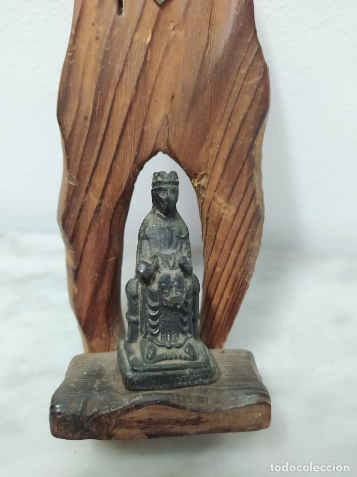 Antig&uuml;edades: FIGURA DE LA VIRGEN DE MONTSERRAT (LA MORENETA) - Foto 1