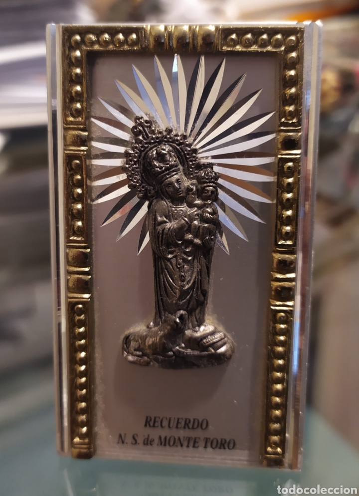 Antig&uuml;edades: Mini capilla de Nuestra Se&ntilde;ora de Monte Toro. Menorca 9 x 5Cm - Foto 1