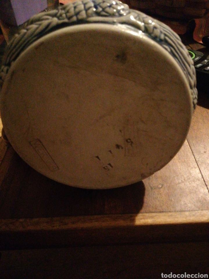 Antig&uuml;edades: Jarra de cerveza con tapadera 16 cm - Foto 5
