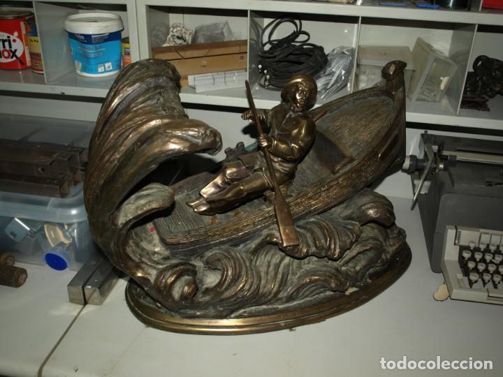 Antig&uuml;edades: figura de pescador - Foto 1
