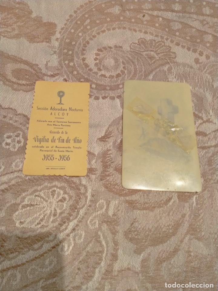 Antig&uuml;edades: Antiguas estampas recordatorios postales religiosas - Foto 2