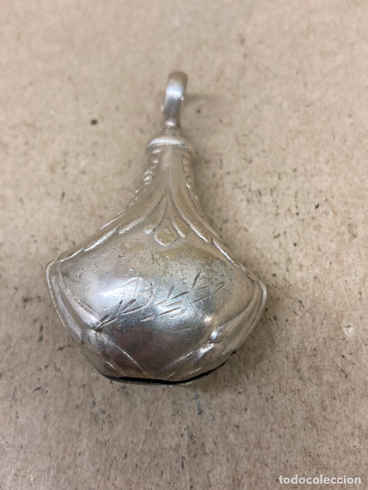 Antig&uuml;edades: Sonajero de plata/SJ17 - Foto 2