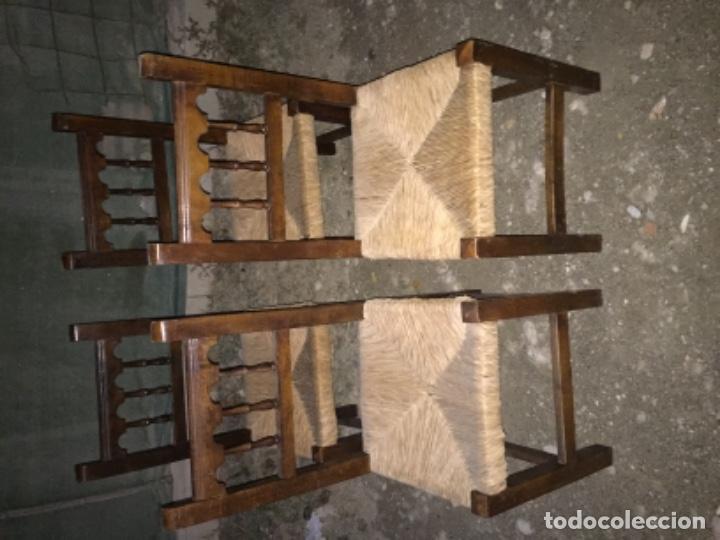 Antig&uuml;edades: Sillas de enea - Foto 2