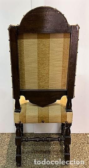 Antig&uuml;edades: SILLA TAPIZADA ESTILO LUIS XIII - Foto 6