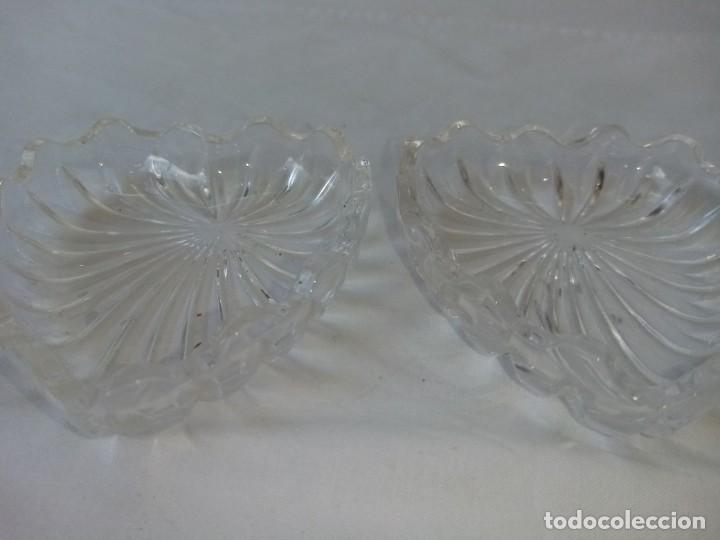Antig&uuml;edades: Cajita de cristal con forma de corazon. - Foto 7