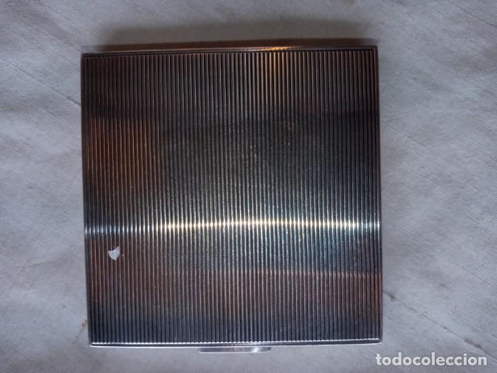 Antig&uuml;edades: Polvera de plata a&ntilde;os 20 - Foto 2