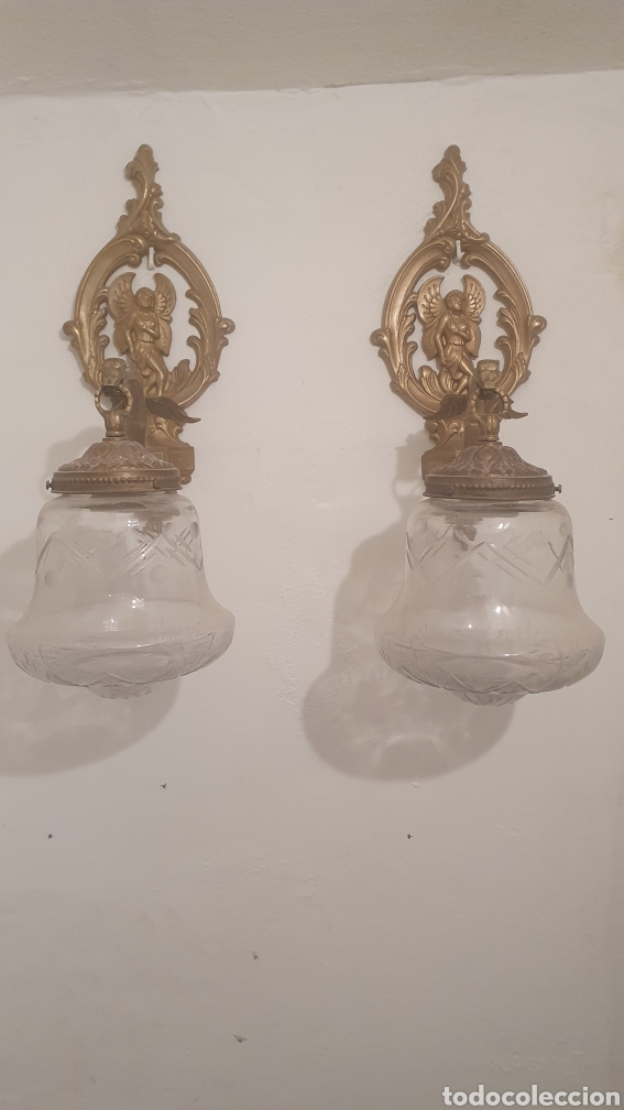 Antig&uuml;edades: Apliques antiguos. - Foto 1