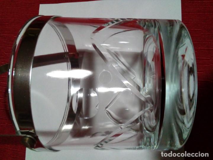 Antig&uuml;edades: CUBITERA DE CRISTAL TALLADO - Foto 5
