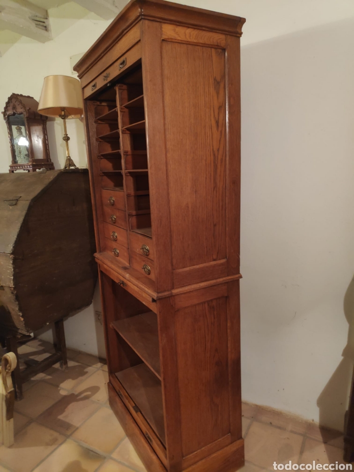Antig&uuml;edades: Archivo de roble americano - Foto 2