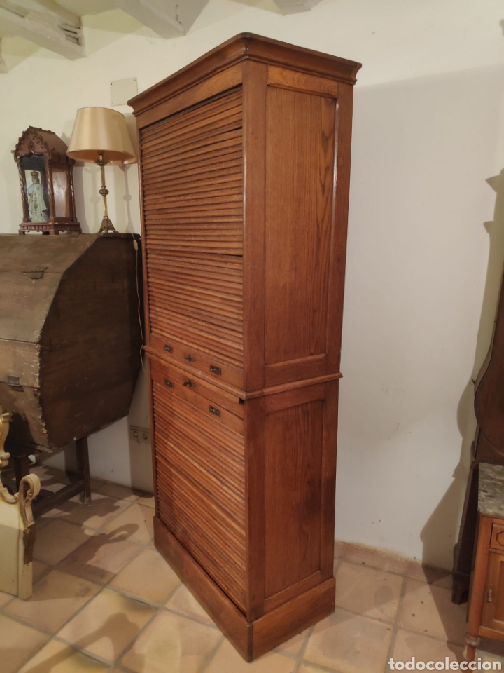 Antig&uuml;edades: Archivo de roble americano - Foto 3