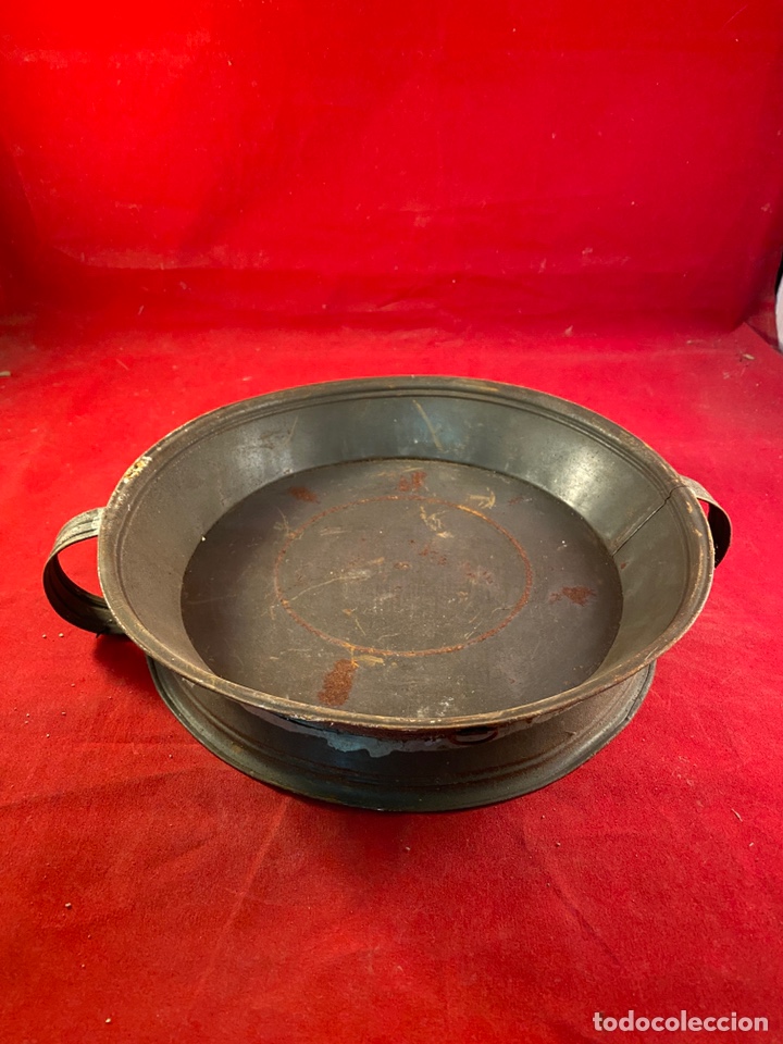 Antig&uuml;edades: Bandeja de metal - Foto 1
