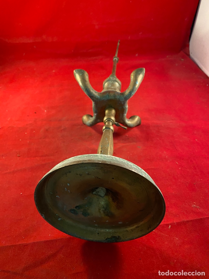 Antig&uuml;edades: Antiguo candil de bronce - Foto 3
