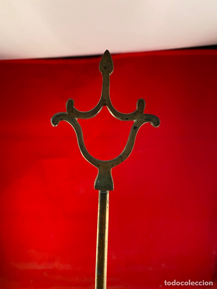 Antig&uuml;edades: Antiguo candil de bronce - Foto 6
