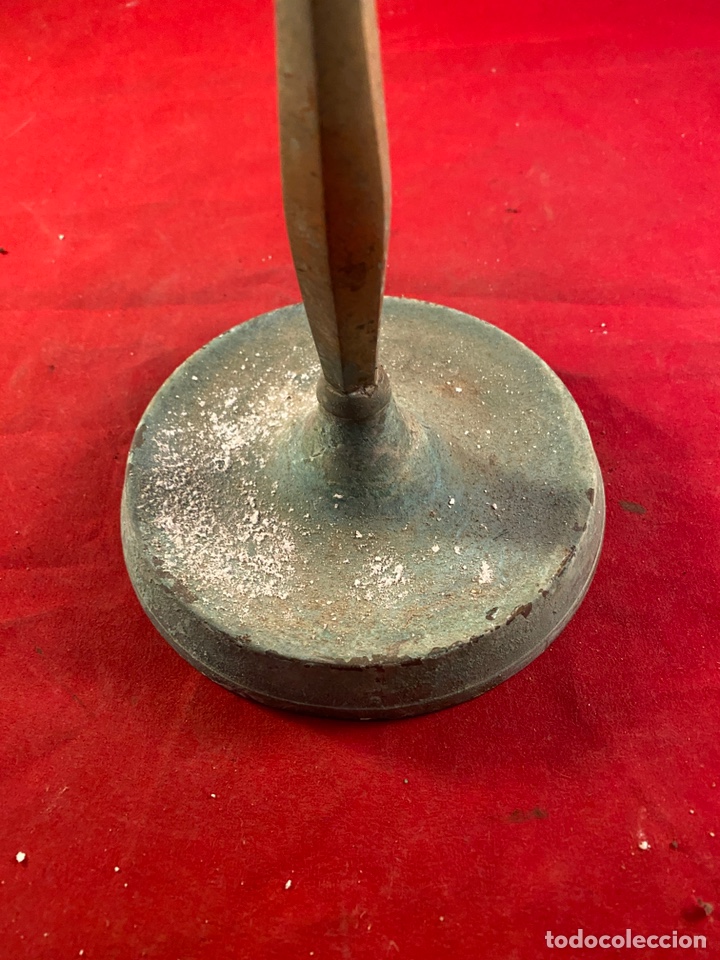 Antig&uuml;edades: Antiguo candil de bronce - Foto 7