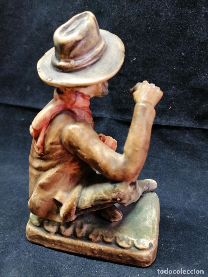 Antig&uuml;edades: Antigua figura de anciano. - Foto 3