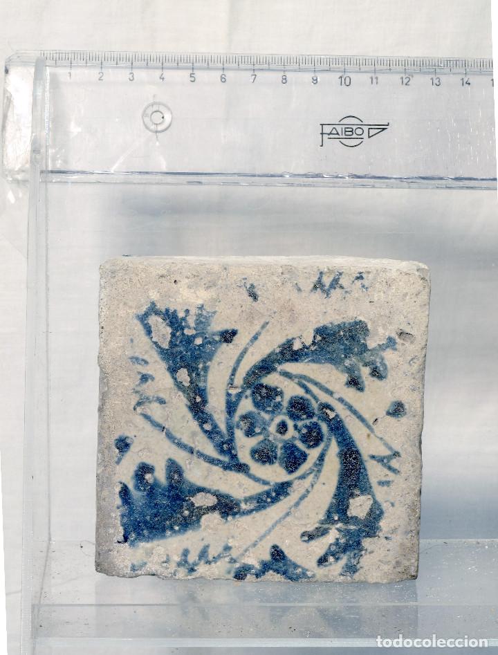 Antig&uuml;edades: Azulejo Gotico Valenciano - Foto 1