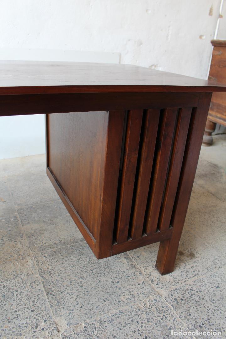Antig&uuml;edades: mesa de despacho de estilo colonial - Foto 6