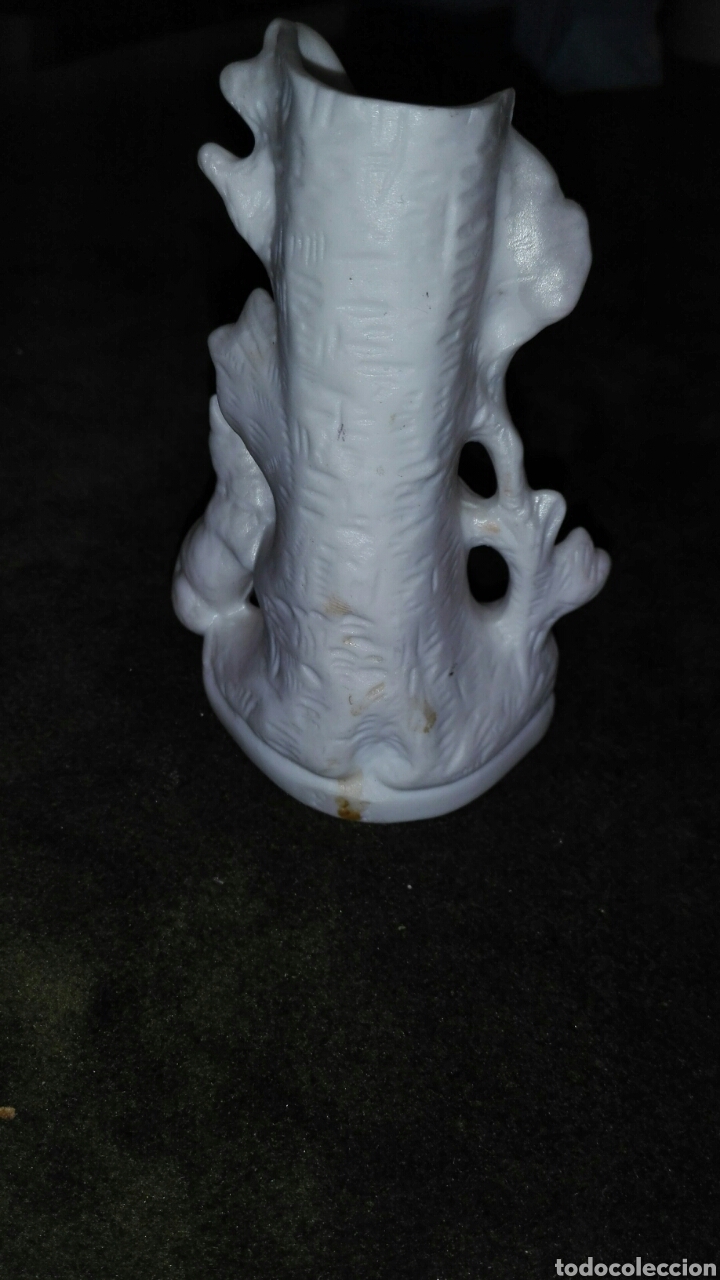 Antig&uuml;edades: Violetero en porcelana - Foto 3