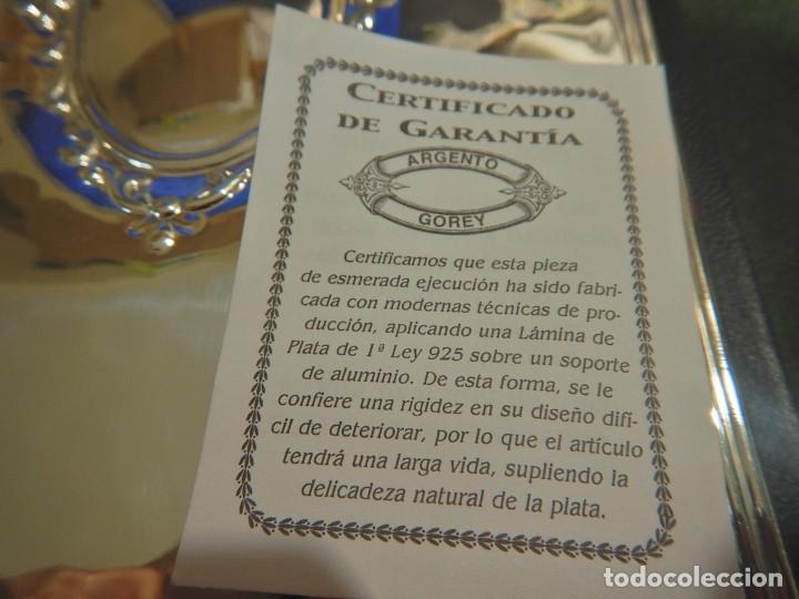 Antig&uuml;edades: Agenda de telefonos, plata - Foto 7