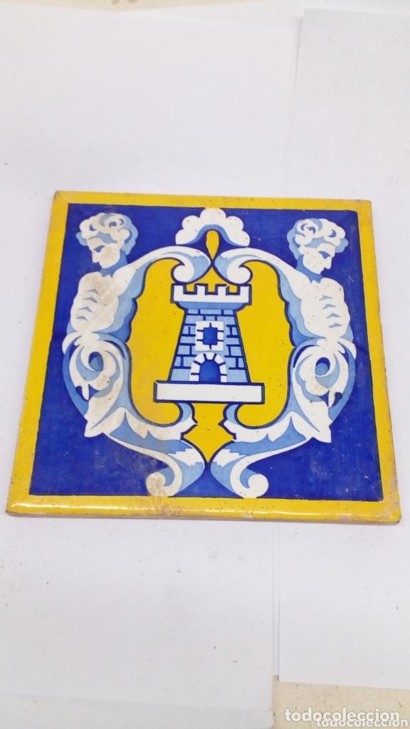 Antig&uuml;edades: Azulejo de cer&aacute;mica antiguo - Foto 1