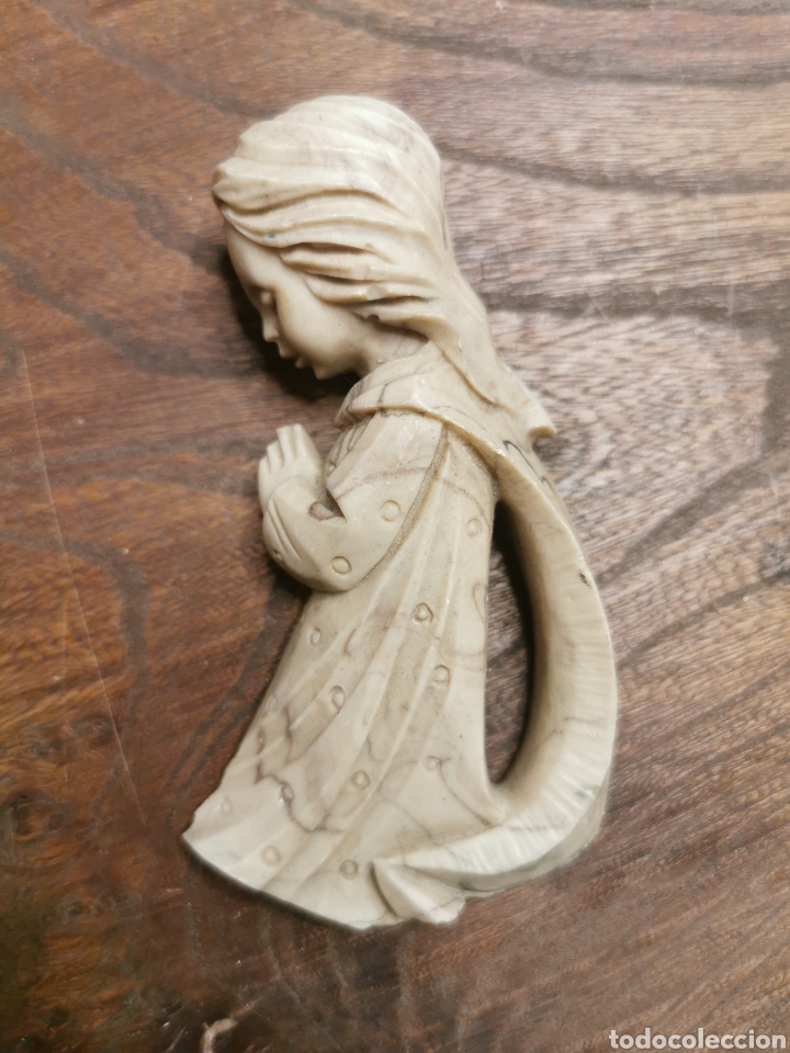 Antig&uuml;edades: Figura virgen ni&ntilde;a - Foto 1